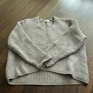 Acne Studios Light Gray Knit Pullover